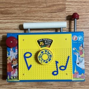 Fisher Price Vintage TV Radio Toy